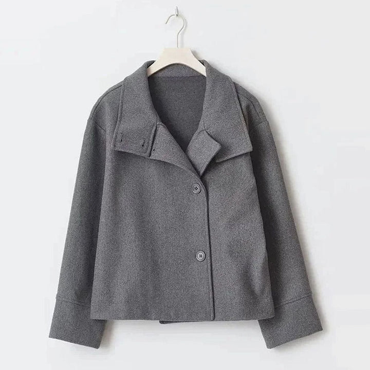 Women's Short Coat, front view 2